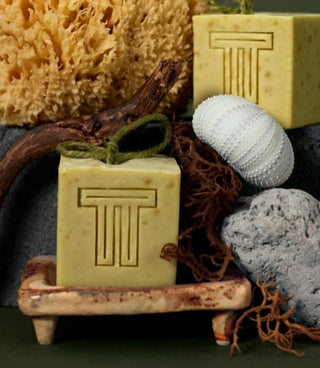Unscented Sea Moss Soap Cube