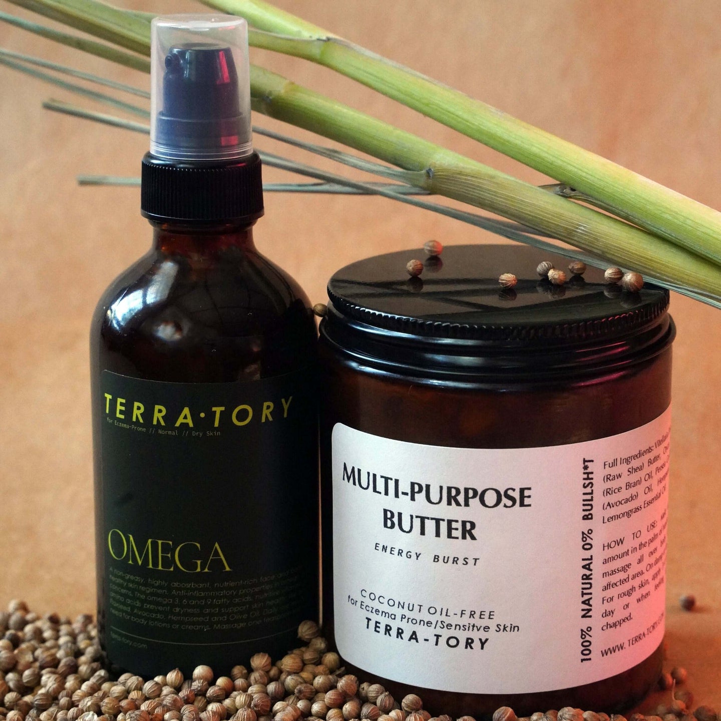 Coriander Lemongrass Moisturizing Duo