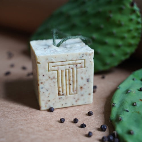 Fresh Cactus + Black Pepper Soap Cube